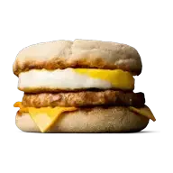 McDonald's Sausage McMuffin & Egg