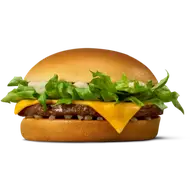 McDonald's Flaming Burger