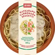 Dennis Katkarapu-carbonara spaghetti 350g