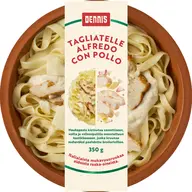Dennis Tagliatelle alfredo con pollo 350g