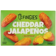 Fingies - Cheddar jalapenos diplillä 250g