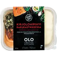 OLO Creative Kitchen kirjolohipihvi rapukastikkeessa 320g