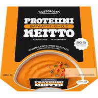 Juustoportti Proteiini-bataatti-chilikeitto 300g