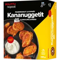 Pouttu Nopeat kananugetit ja kurkkumajoneesidippi 218g