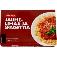 Pirkka Jauhelihaa ja spagettia 300 g