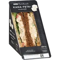 Pirkka Parhaat kana-feta kolmioleipä 200g