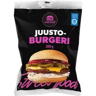 NAUGHTY Juustoburgeri 205g