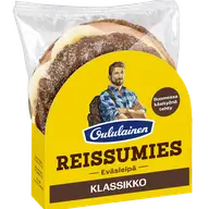 Oululainen Reissumies Eväsleipä Klassikko kinkku-juusto-muna 160g