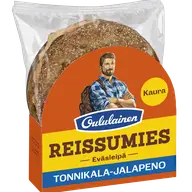 Oululainen Reissumies Eväsleipä kaura tonnikala-jalapeno 145g