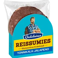 Oululainen Reissumies Gluteeniton Eväsleipä Tonnikala-Jalapeno 145g
