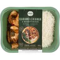 Herkku Classics Karamellikanaa ja basmatiriisiä 350g
