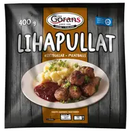 Görans Lihapullat 400g kypsät ja irtopakastetut