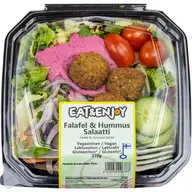 EAT&ENJOY Falafel & hummus salaatti 270g