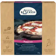 Pizza Backen Pepperoni 470g pakastepizza