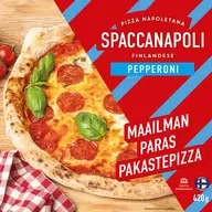 Spaccanapoli Pizzakokit Spaccanapoli pakastepizza Pepperoni 420g