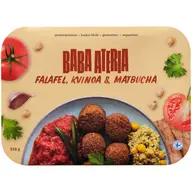 Baba Foods Baba Ateria falafel, kvinoa & matbucha 310g
