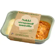 Kruunu Herkku Nakkistroganoff muusilla 350 g