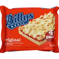 Billys Pan Pizza Original 4-pack 4x170g
