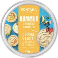 Fontana Hummus sitruuna ja korianteri 200g