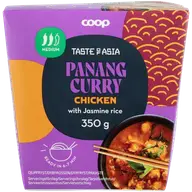 Coop Taste of Asia Panang Curry Chicken ateria 350 g pakaste