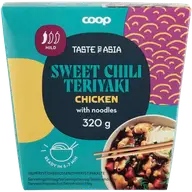 Coop Taste of Asia Sweet Chili Teriyaki Chicken ateria 320 g pakaste