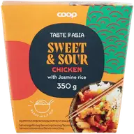 Coop Taste of Asia Sweet & Sour Chicken ateria 350 g pakaste