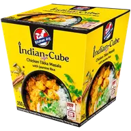 Kitchen Joy 350g Kitchen Joy Thai-Cube Tikka Masala -kanaa ja jasmiiniriisiä, pakasteateria